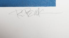 Horses Gallop (Pele), Signed Sports Lithograph by Robert Peak