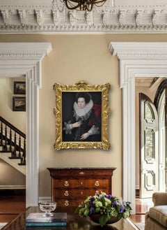 Portrait of a Lady in Elaborate Costume with Ruff & Pearls c.1615; oil on panel