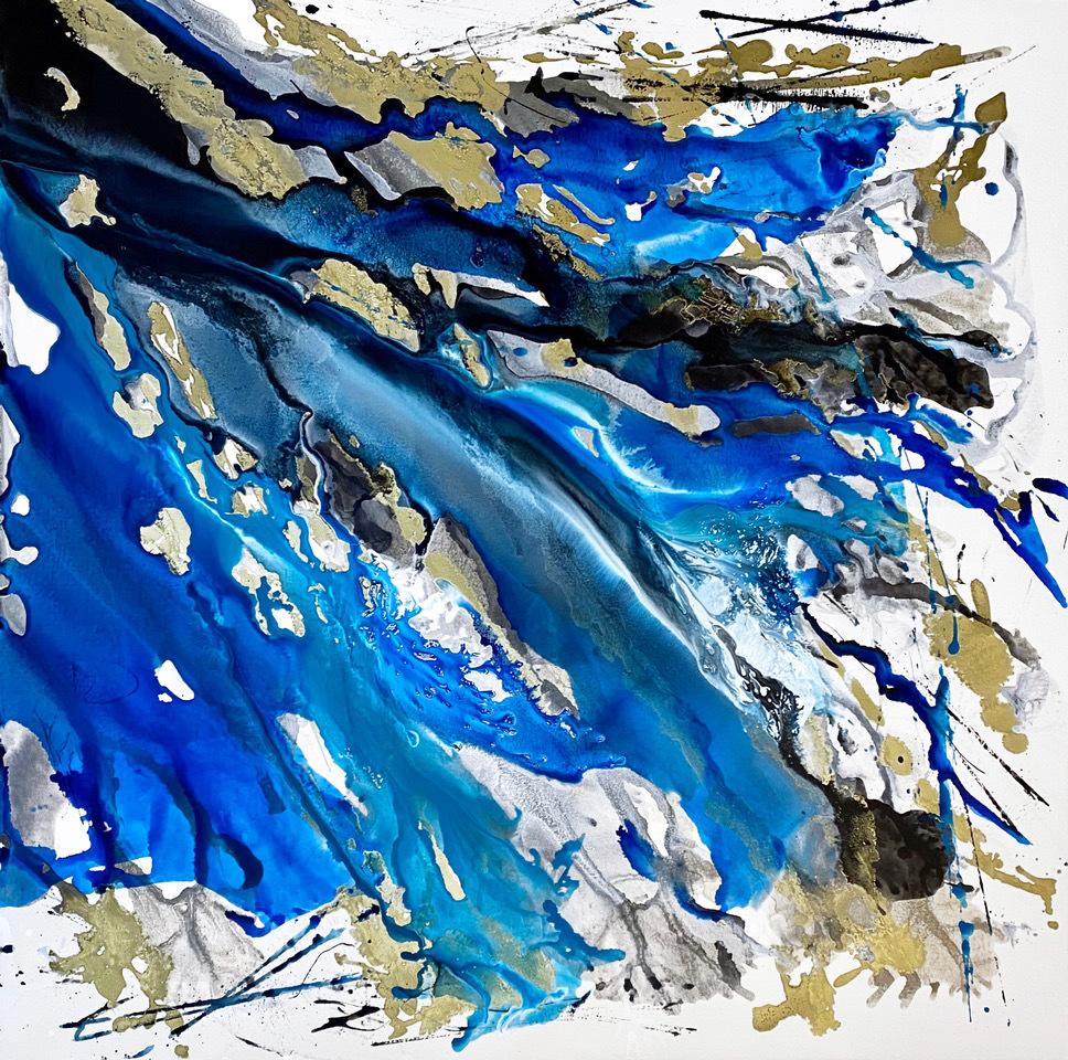 Robert Pennino Abstract Painting - Flow 12