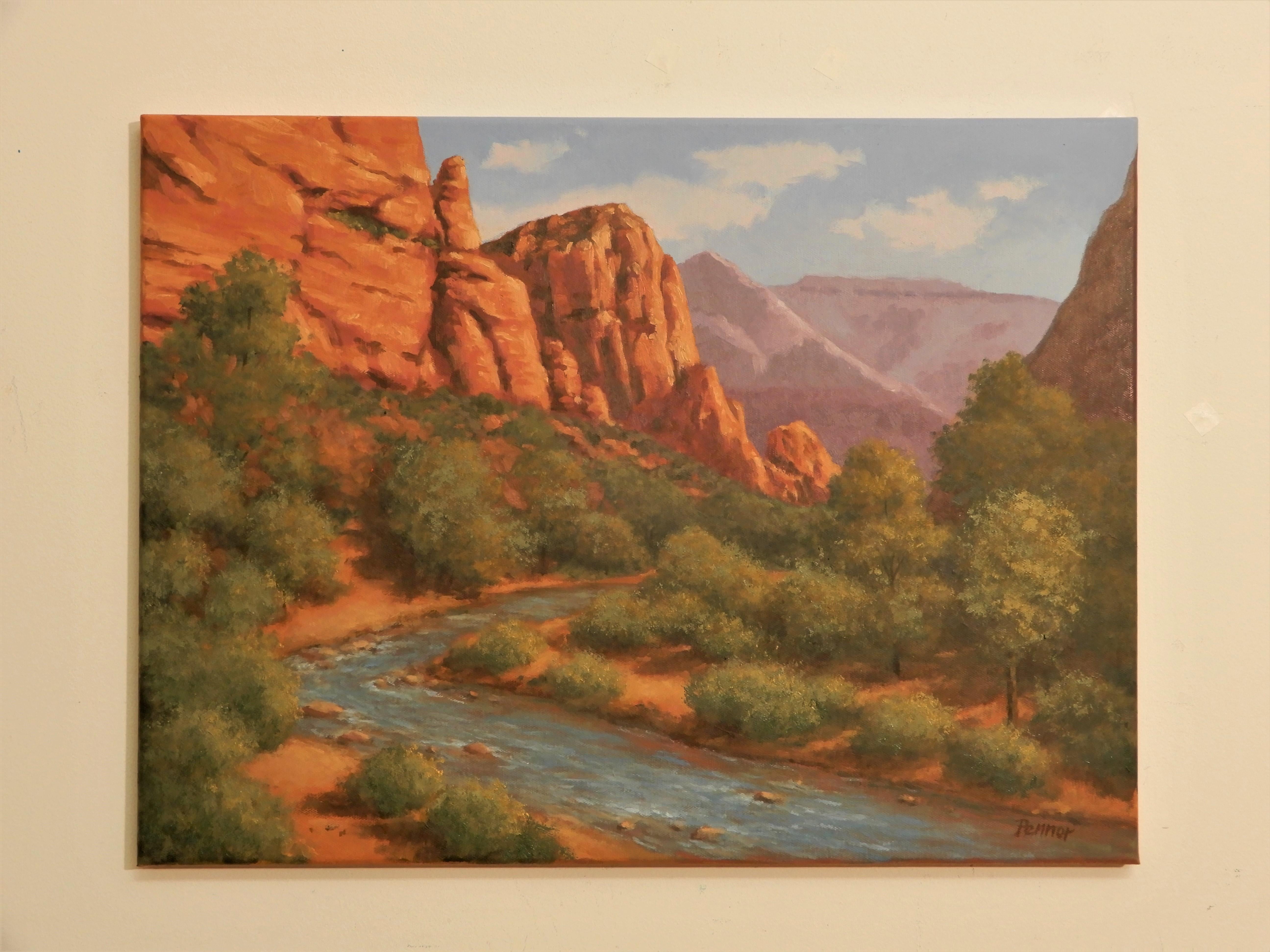 paintings of zion national park