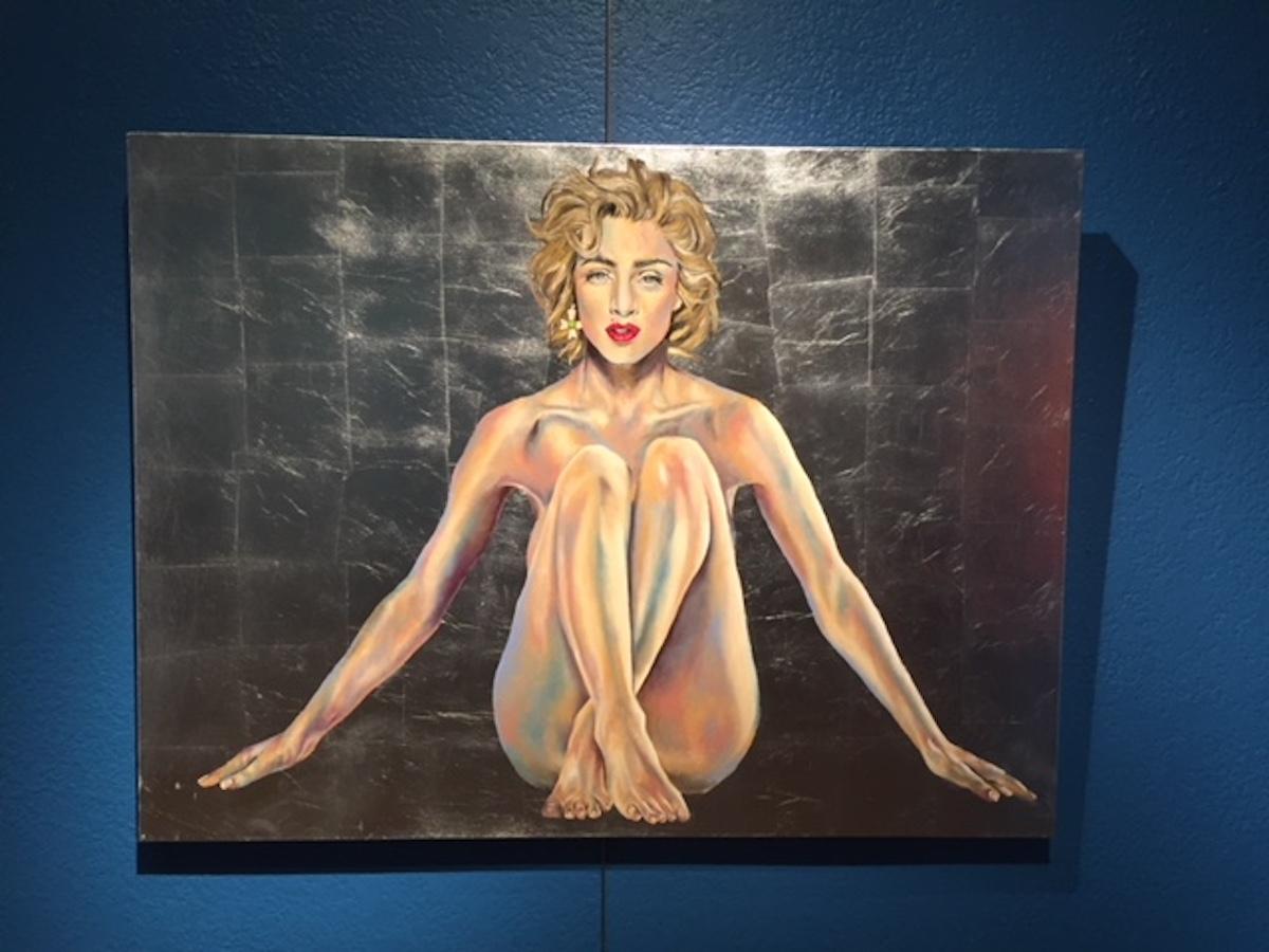 Material Girl, Madonna - Painting by Robert Peterson