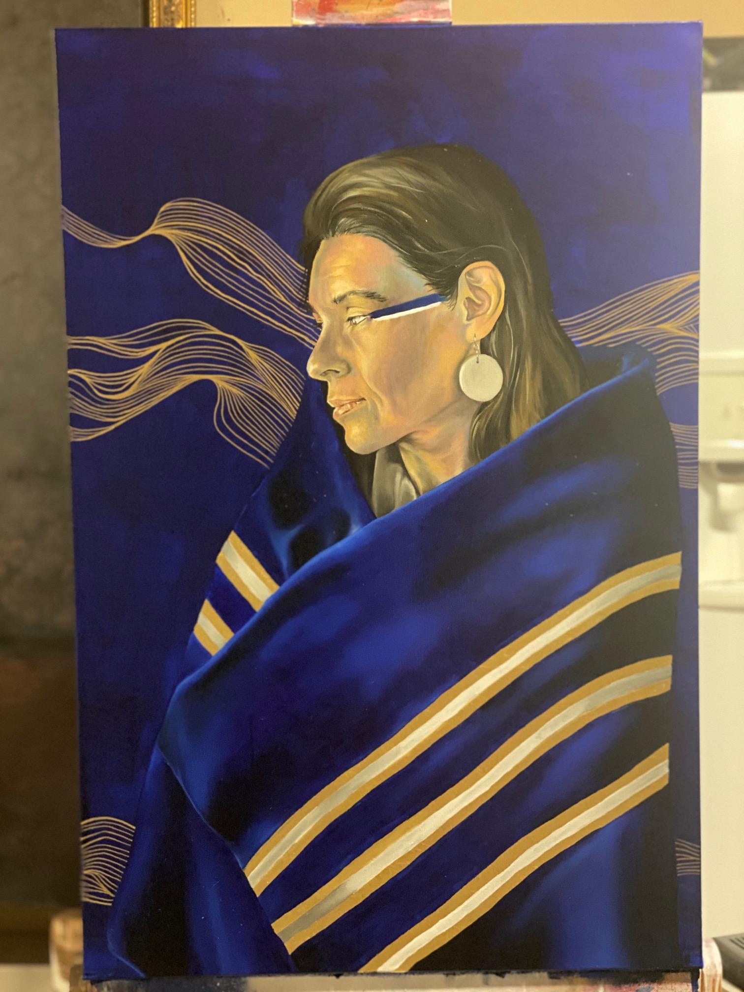 paintings of native american women