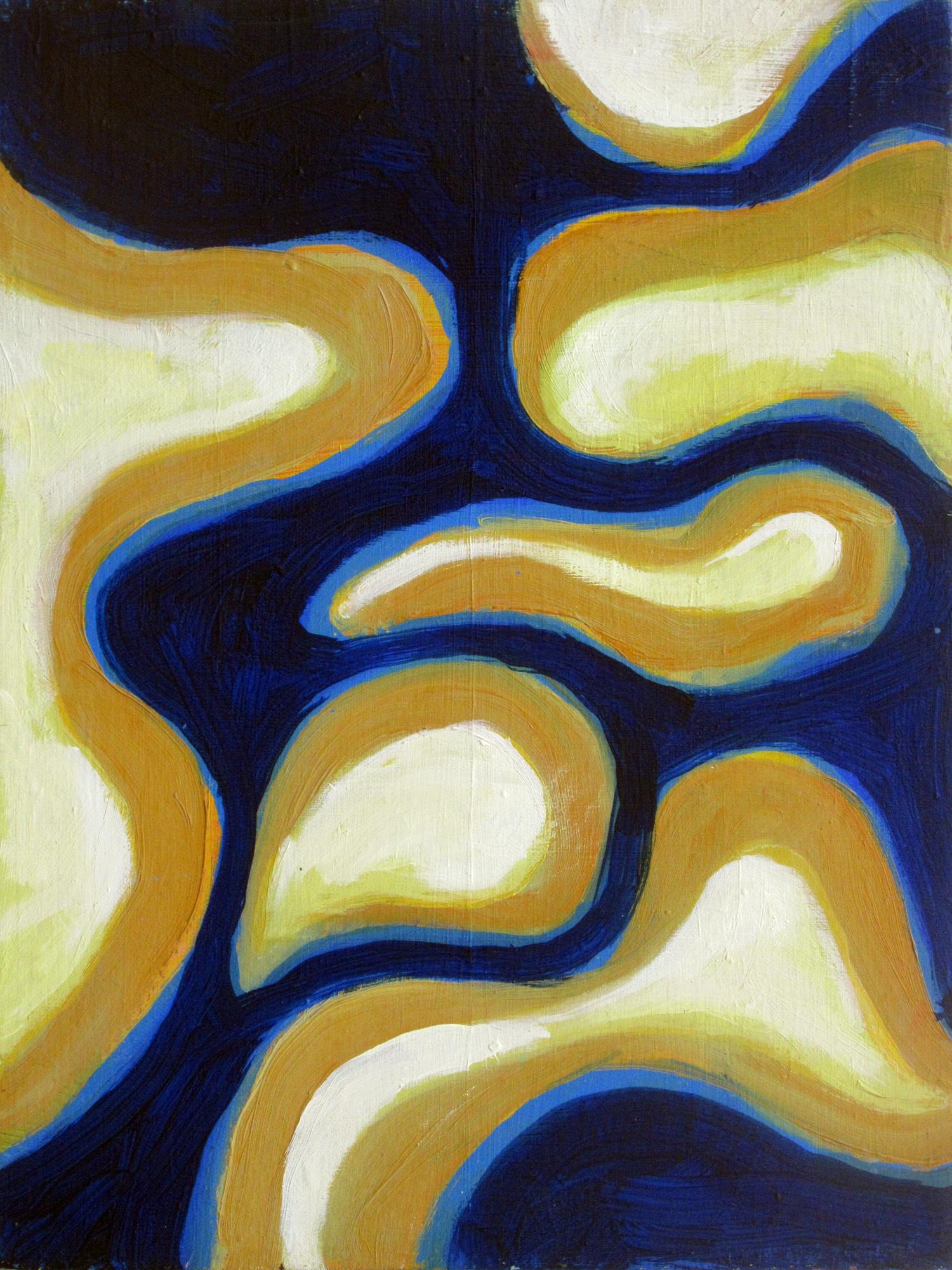 Robert Petrick Abstract Painting - Liquid Path