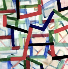 "P.E.S." (La primavera interminable de Patricia), Pintura geométrica abstracta