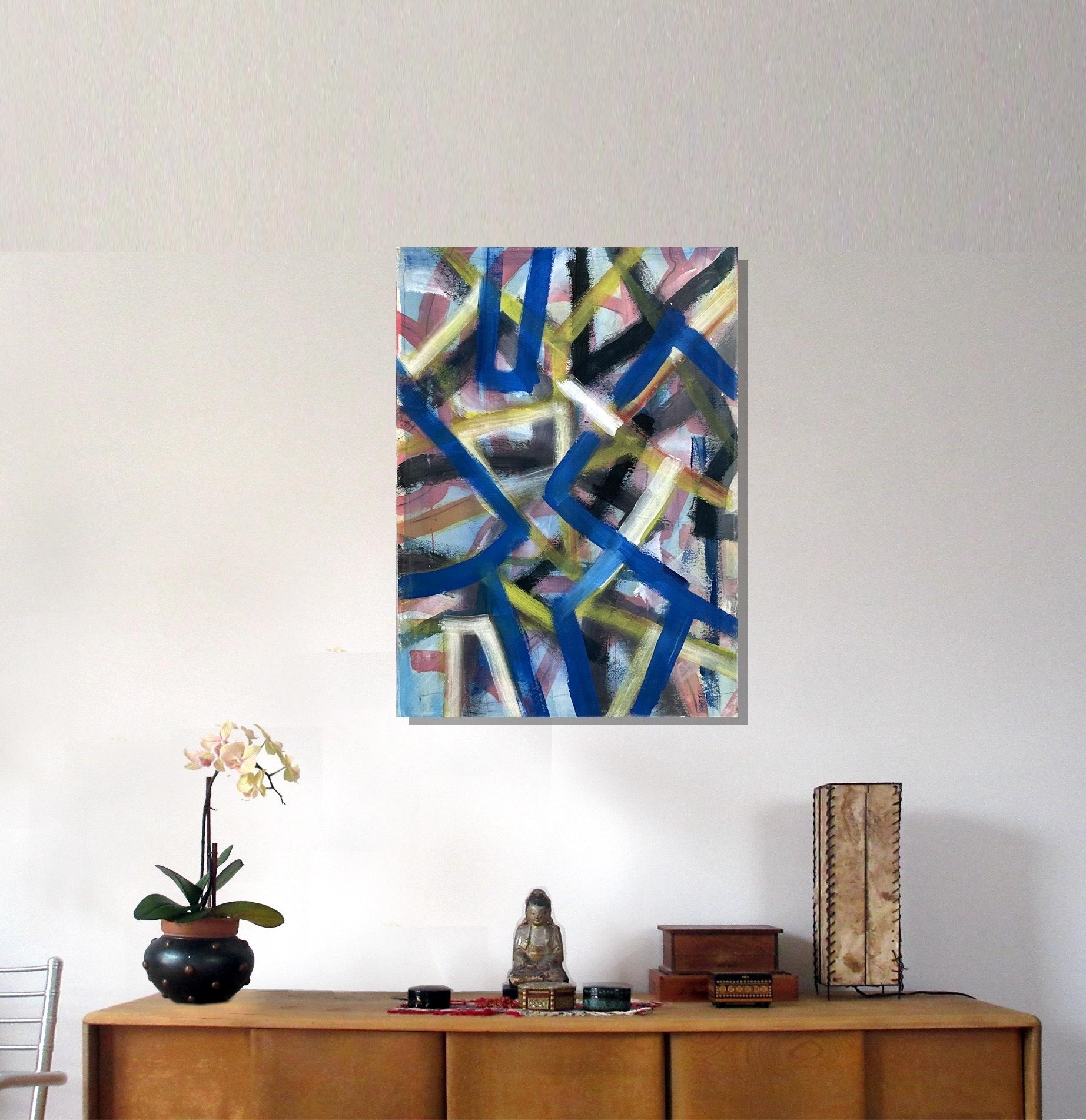 Painting description: This is a new example of my ongoing series, 