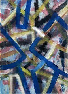 Power Up, Colisiones Cromáticas, Pintura Geométrica Abstracta
