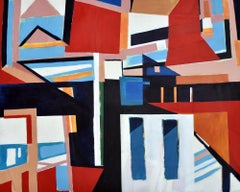 Robert W. Petrick, Feels Like Sunday Morning (Abstract Painting, Construction)