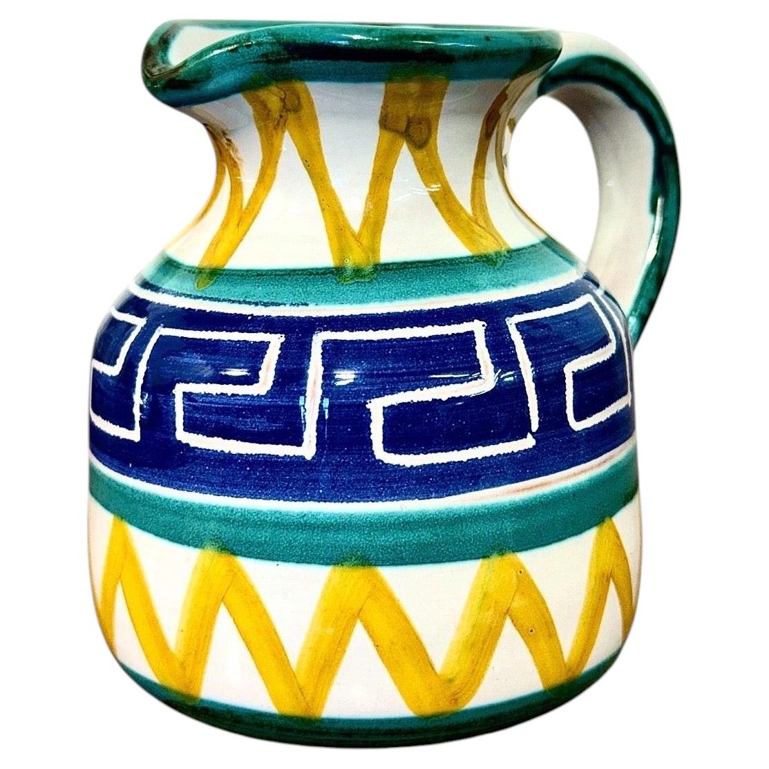 Robert Picault Ceramic Creamer, Vallauris France, circa 1960 For Sale