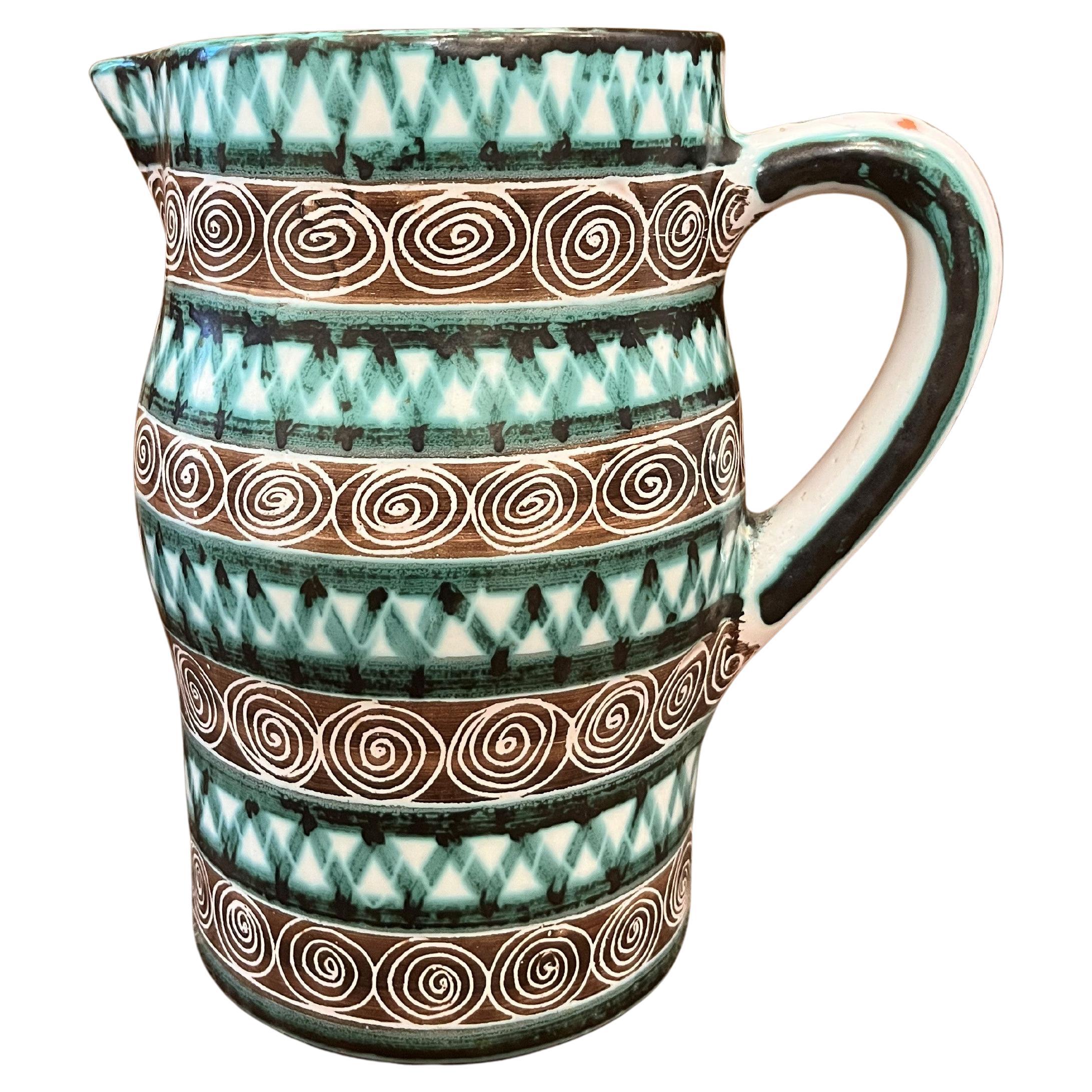 Brocca in ceramica Robert Picault, Francia, anni '50