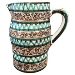 Brocca in ceramica Robert Picault, Francia, anni '50