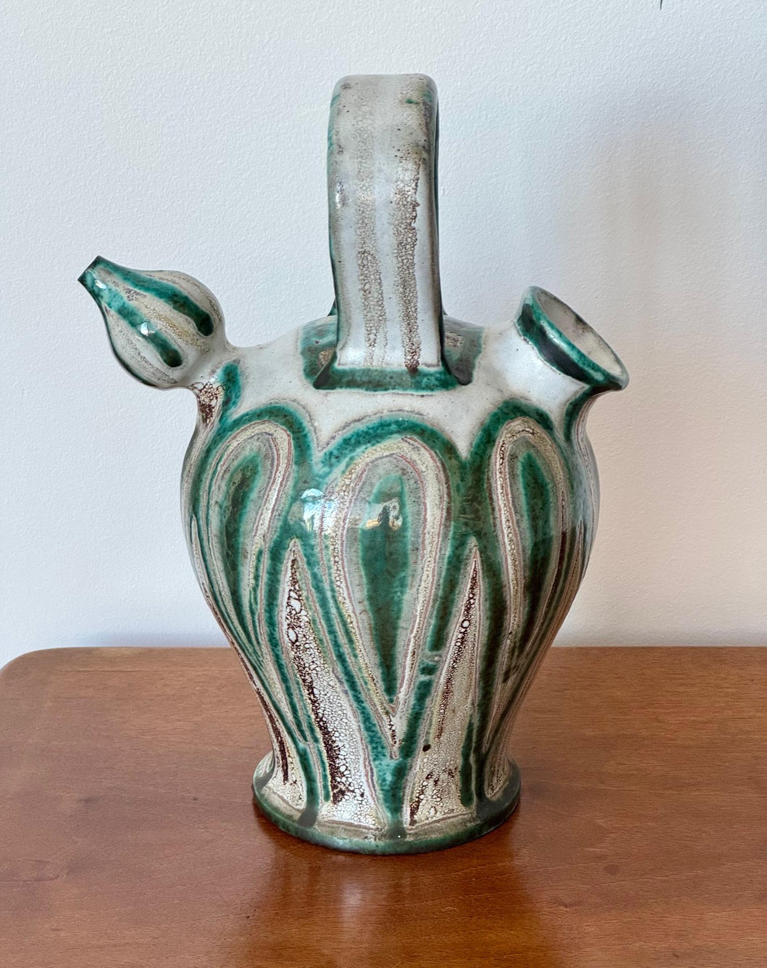 Brocca in ceramica Robert Picault Francia anni '60 In condizioni buone in vendita a Paris, FR