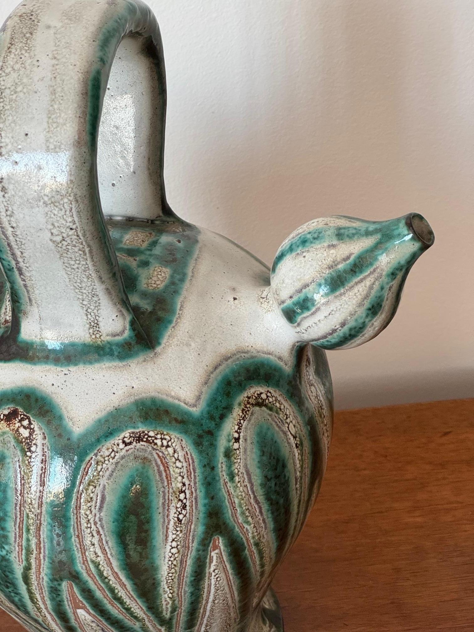 Brocca in ceramica Robert Picault Francia anni '60 in vendita 1