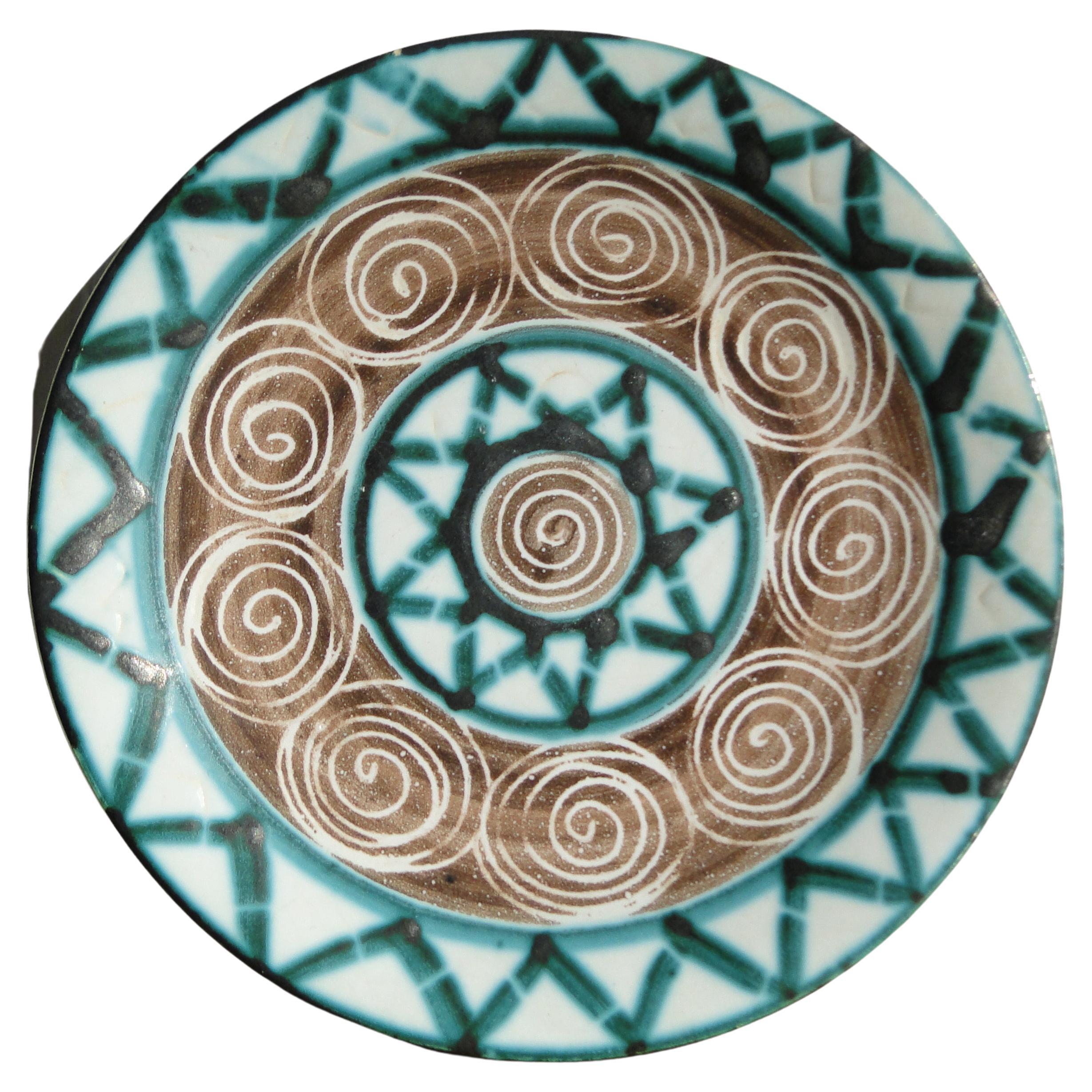 Mid Century French Ceramic Dish Robert Picault Vallauris For Sale At Mid Century French Ceramic Dish Robert Picault Vallauris For Sale At