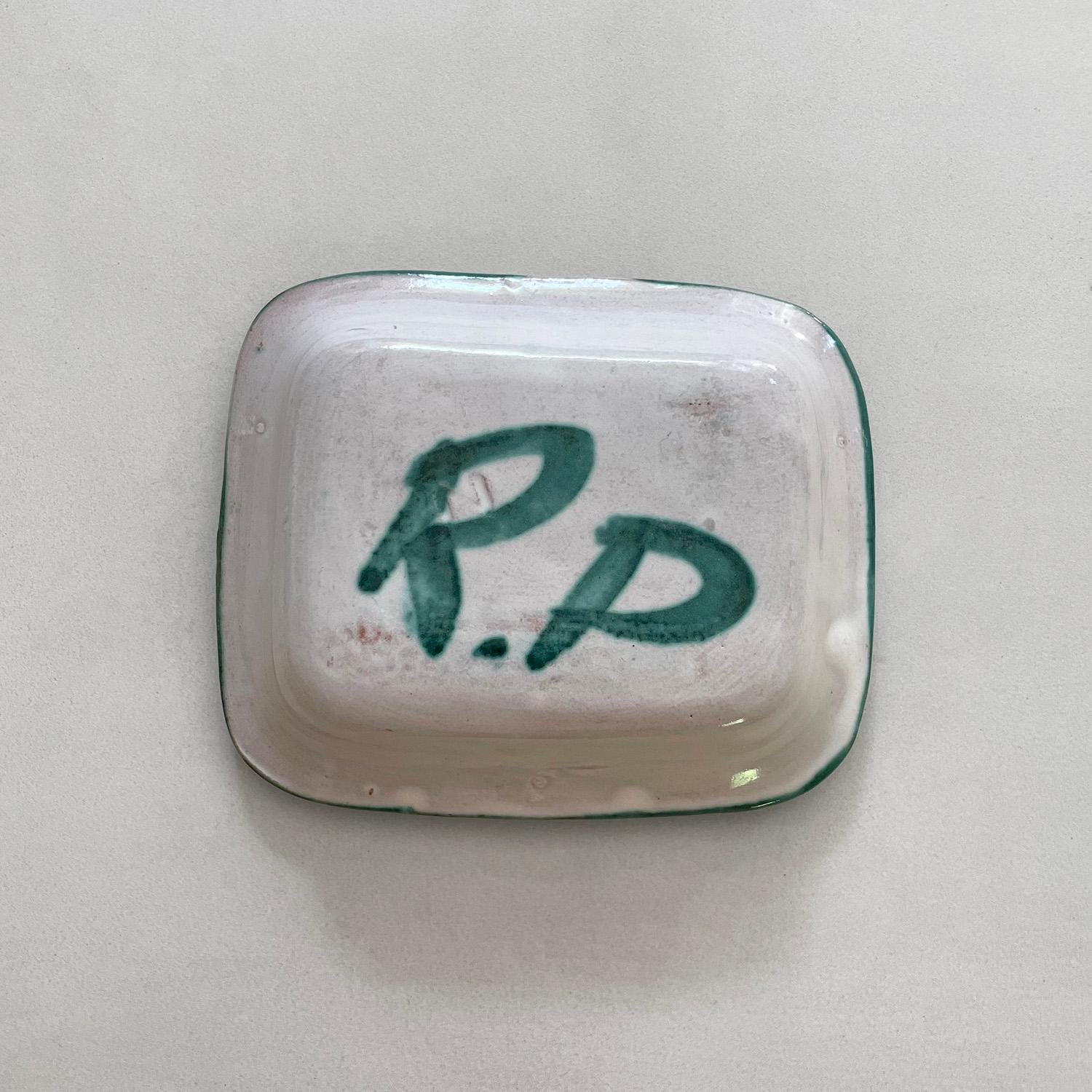 Milieu du XXe siècle Cendrier en céramique française attrape-tout de Robert Picault en vente