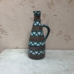 Jarra geométrica de mediados de siglo Robert Picault Vallauris