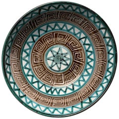 Robert Picault Large Ceramic Centerpiece Bowl