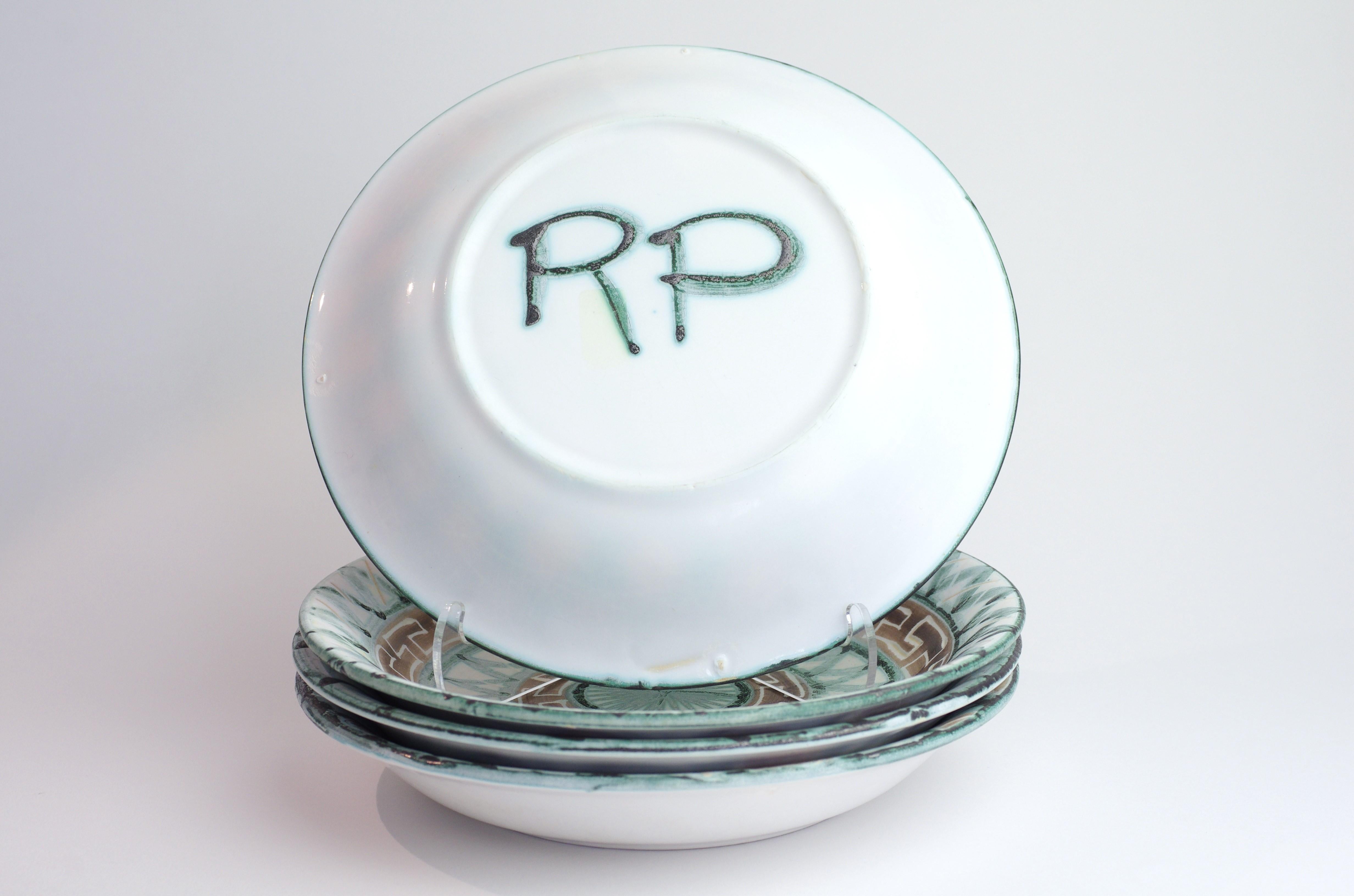 Robert Picault - Plates (4x) For Sale 1