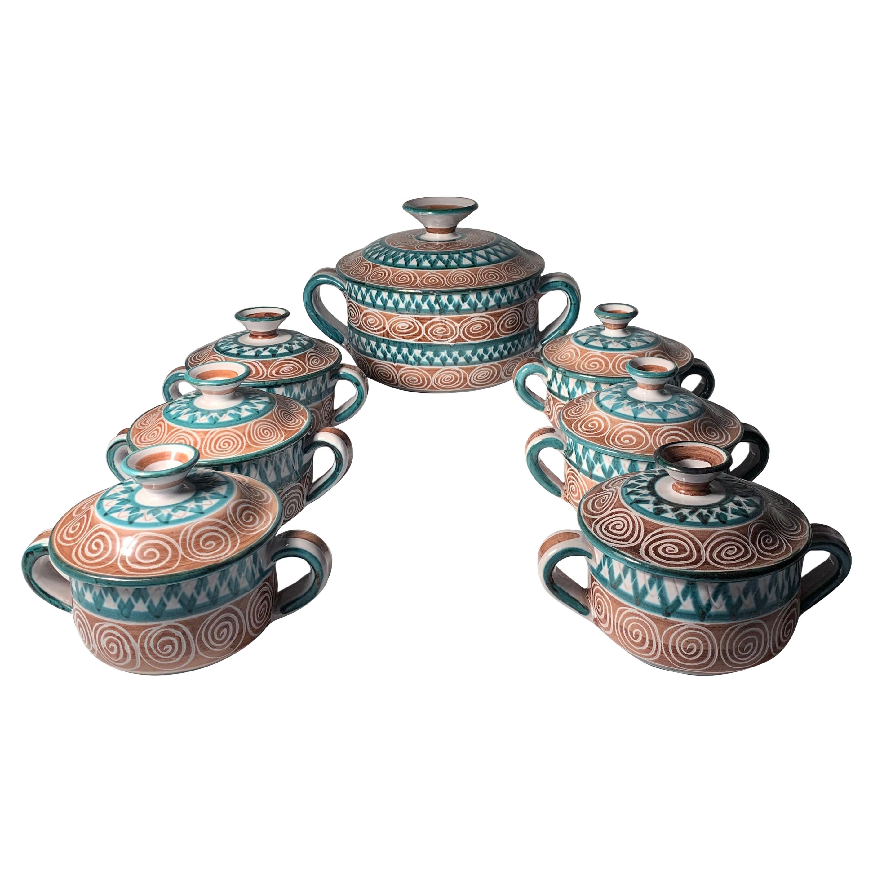 Set completo di zuppiere Robert Picault