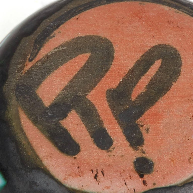 Robert Picault Vallauris Pottery Eight Mini Sauce Jugs, 1950s at 1stDibs