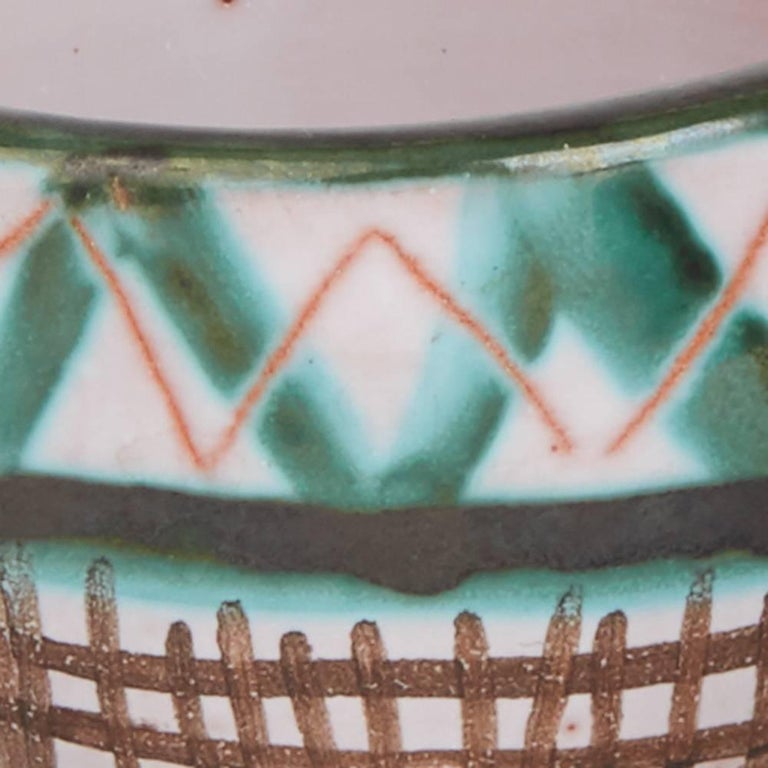 Robert Picault Vallauris Pottery Eight Mini Sauce Jugs, 1950s at 1stDibs