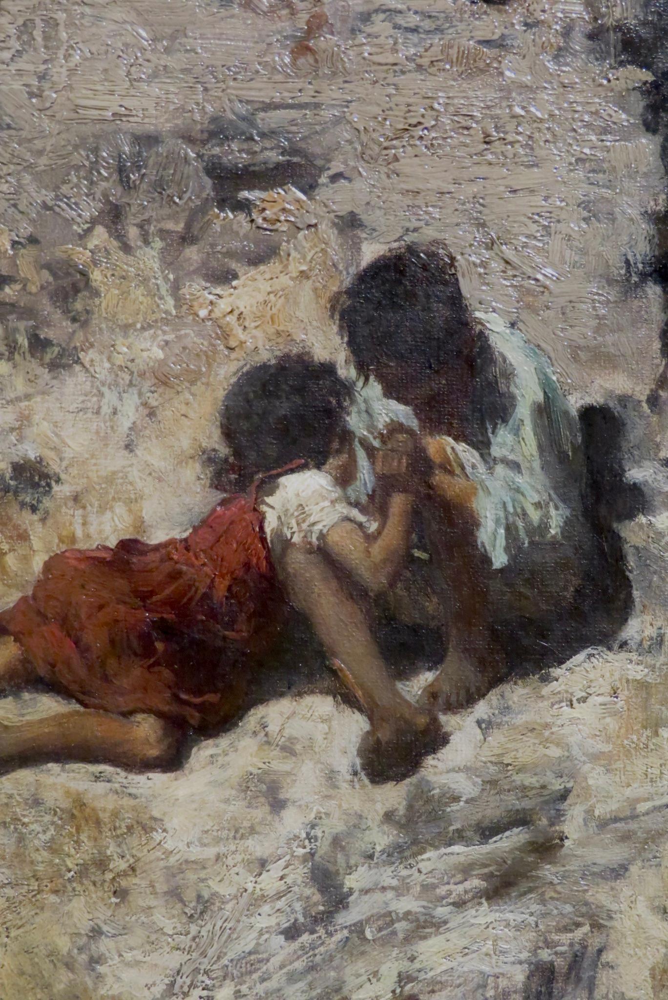 Original antikes arabisches Ölgemälde eines bedeutenden deutsch-österreichischen Malers im Angebot 1