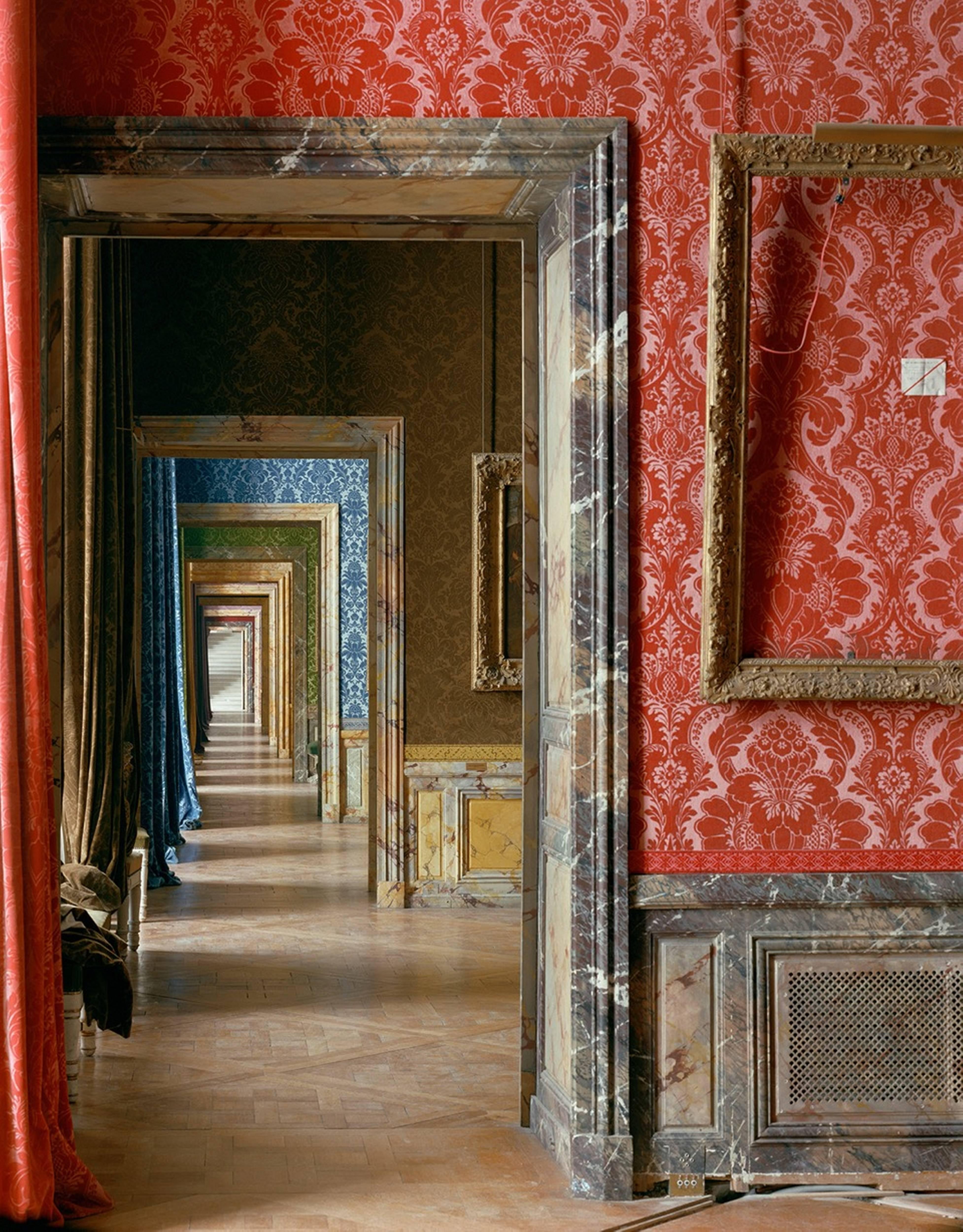 Robert Polidori Color Photograph - Cadre Vide, Chateau de Versailles, France