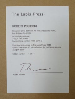 Cocoanut Grove Ballroom #2, The Ambassador Hotel, Los Angeles, CA, 2005