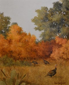 "TURKEY TROT" TEXAS WILDLIFE