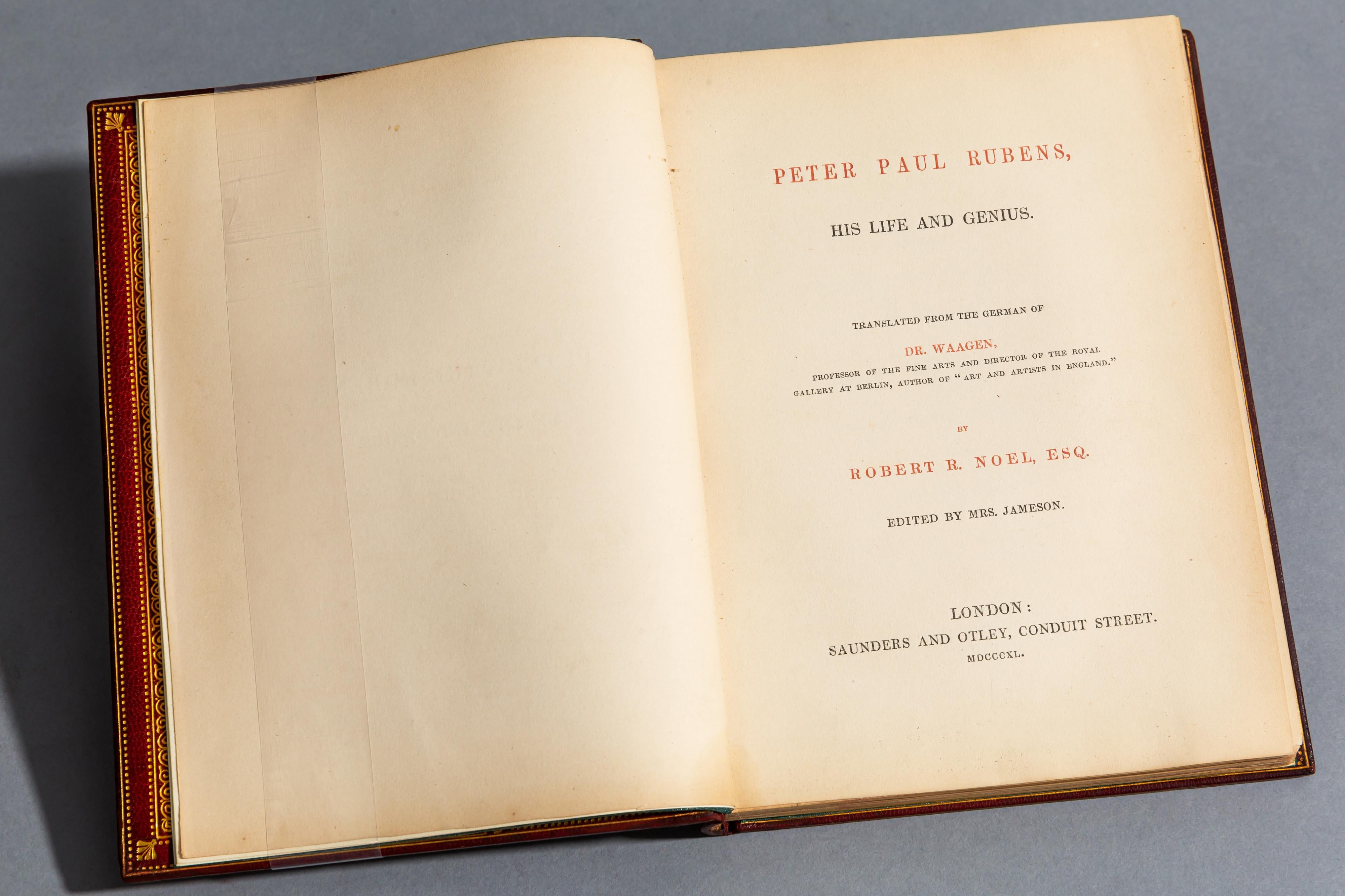 Robert R. Noel, Peter Paul Rubens His Life and Genius 2