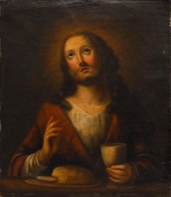 Robert Reginald Whale (1805-1887) - 1833 Oil, Christ Blessing