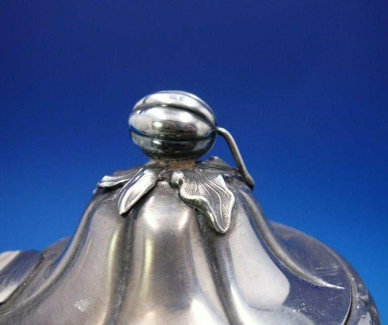 Robert Rait and Charters Cann and Dunn Coin Silver Tea Set 3pc 3D