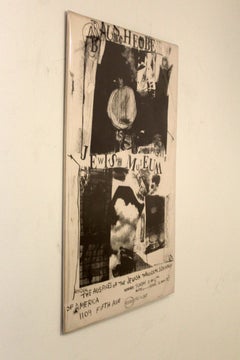 Robert Rauschenberg at The Jewish Museum Vintage Exhibition Poster 1963 Unframed