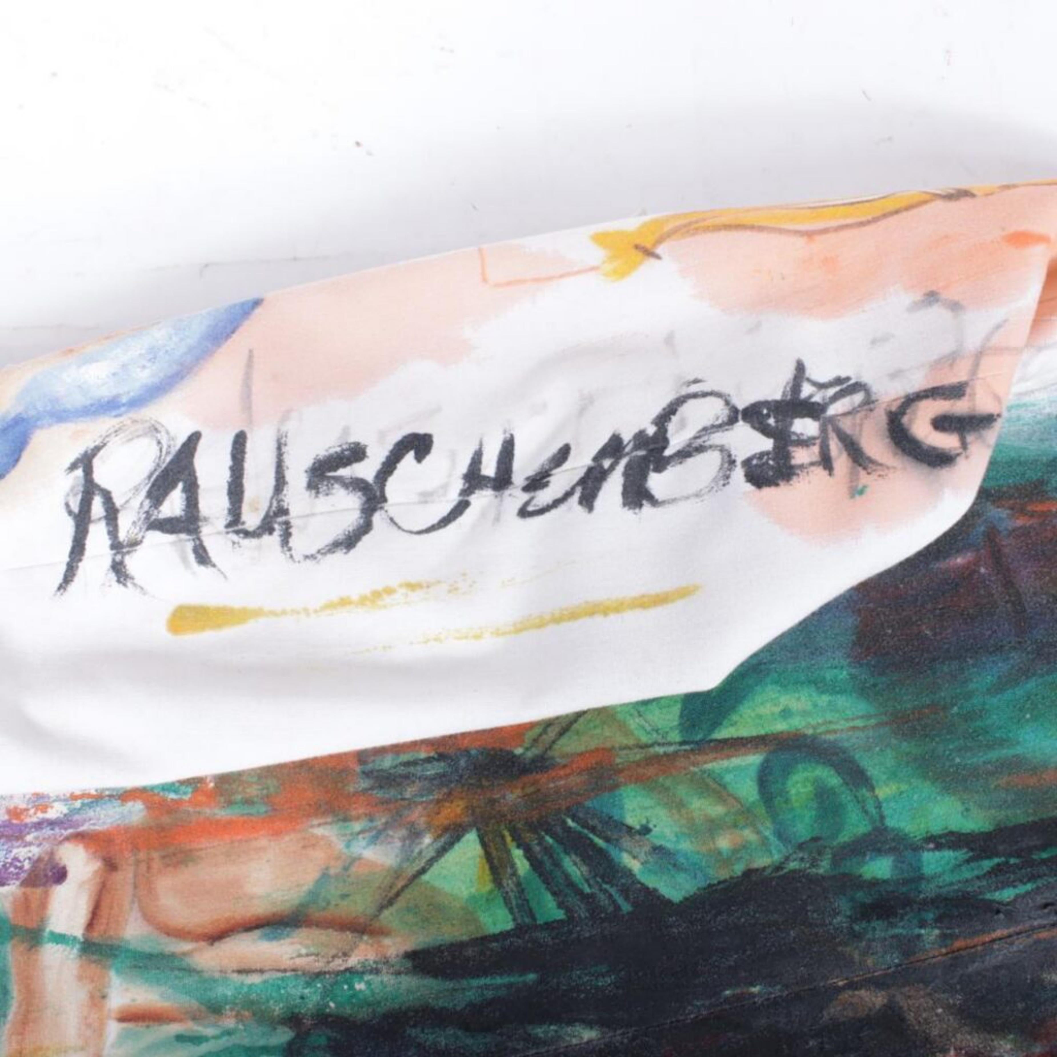 Die Kunstjacke mit Picasso, Cezanne und Monet, handsigniert von Robert Rauschenberg im Angebot 2