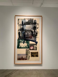 Hot Shot, Post- Modern, Lithograph by Robert Rauschenberg