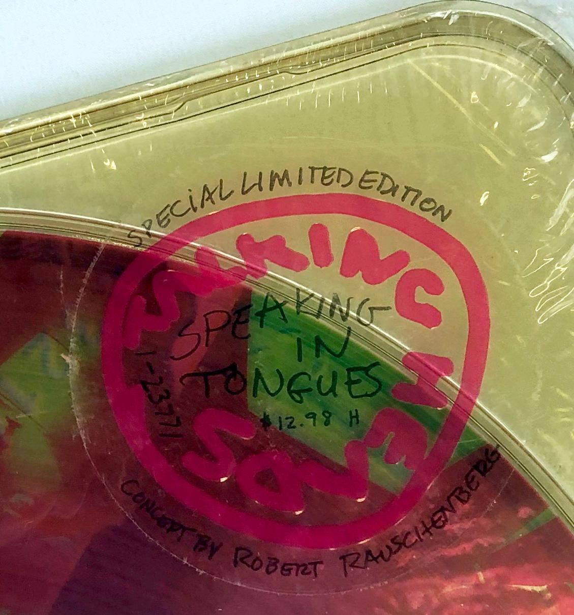 Robert Rauschenberg Talking Heads Speaking in Tongues (new/sealed) For Sale 1