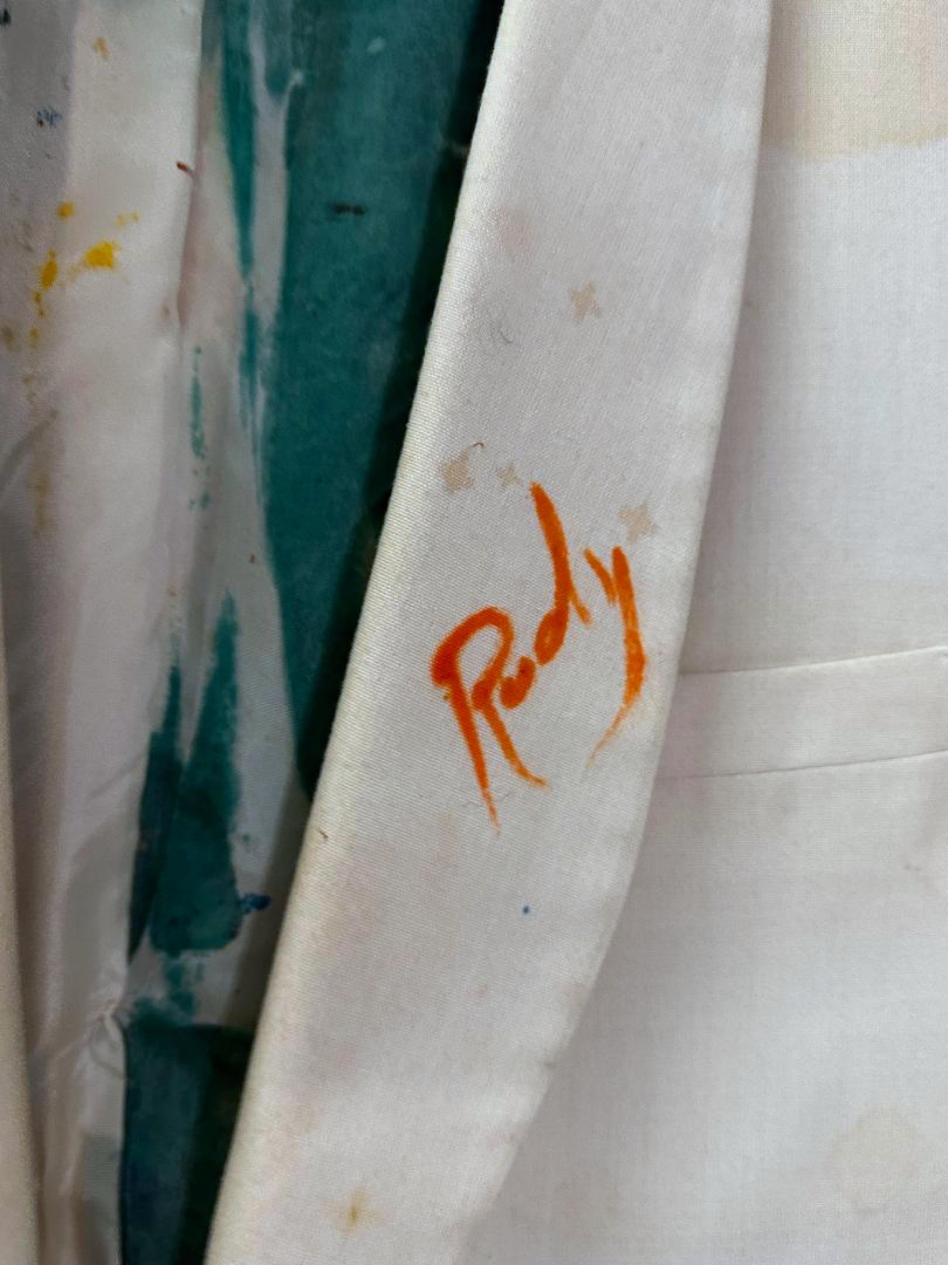 The Art Jacket with Picasso, Cezanne & Monet, hand signed by Robert Rauschenberg For Sale 9