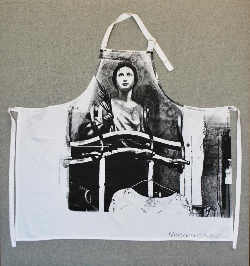 Untitled (Apron) - Mixed Media Art by Robert Rauschenberg