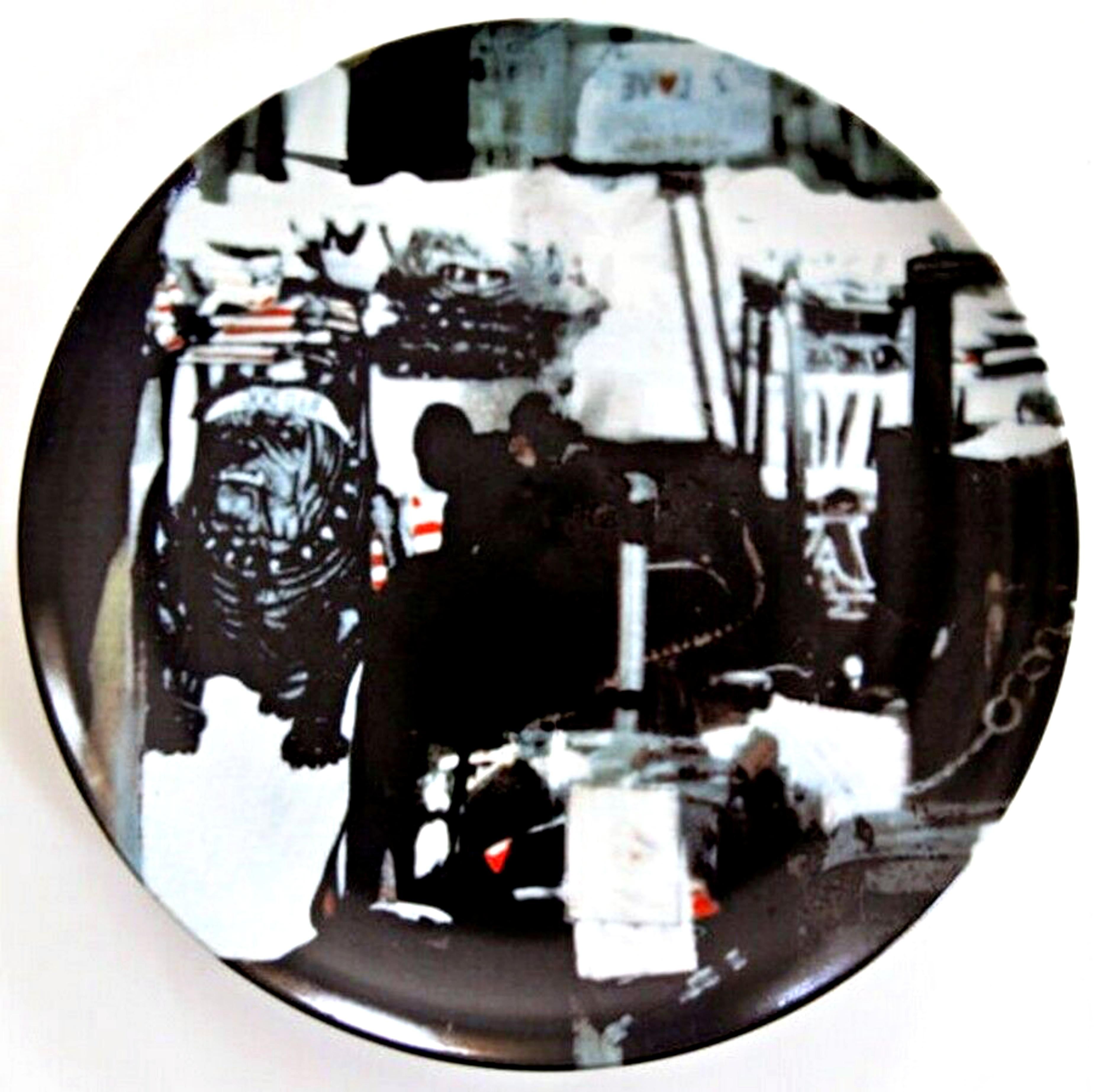 Untitled Limited Edition Porcelain Plate (Guggenheim Museum) Robert Rauschenberg