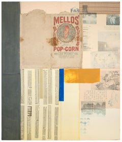 Urn (Spread) - Large Post War Mixed Media Painting, 1979