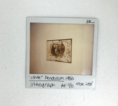 Robert Rauschenberg Polaroid from Leo Castelli archive 1980