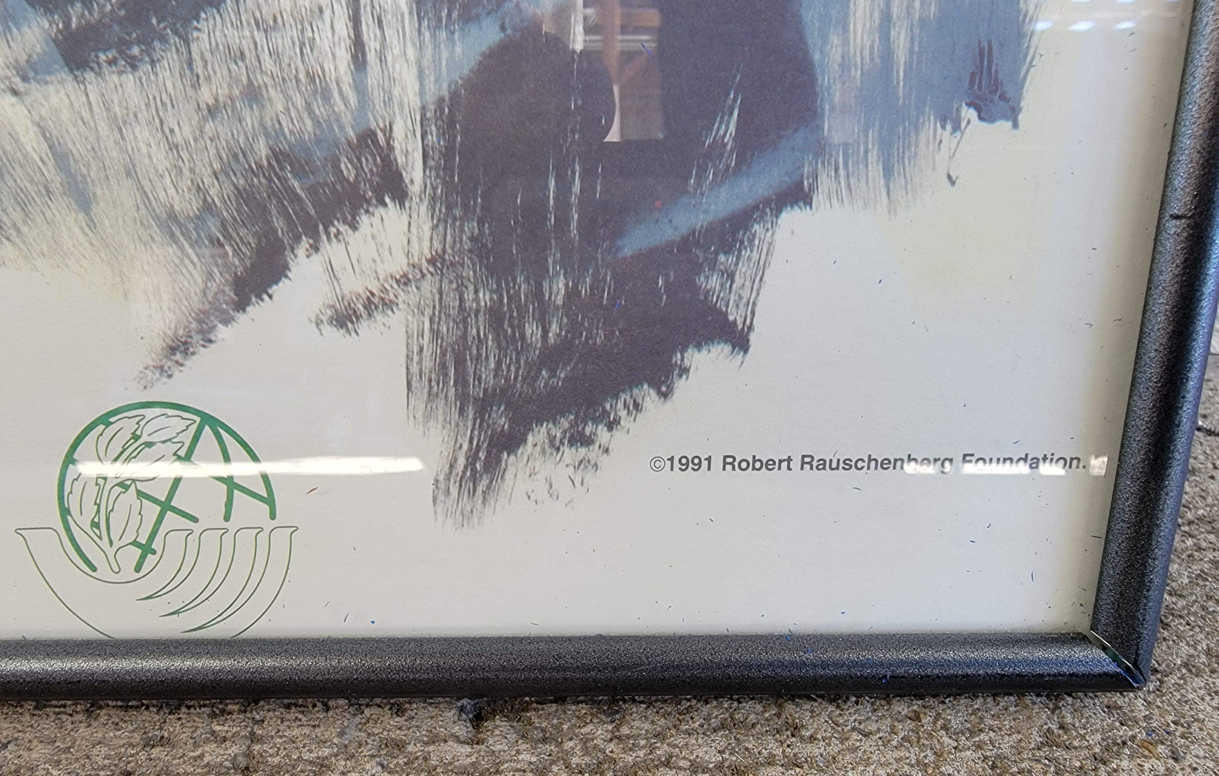 Póster de Robert Rauschenberg Impresión artística Estadounidense en venta