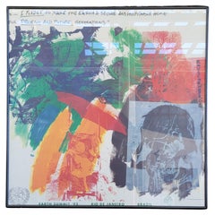 Robert Rauschenberg Poster Stampa d'arte