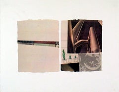 1971 Robert Rauschenberg 'Untitled (plants)' Pop Art Brown USA Offset Lithograph