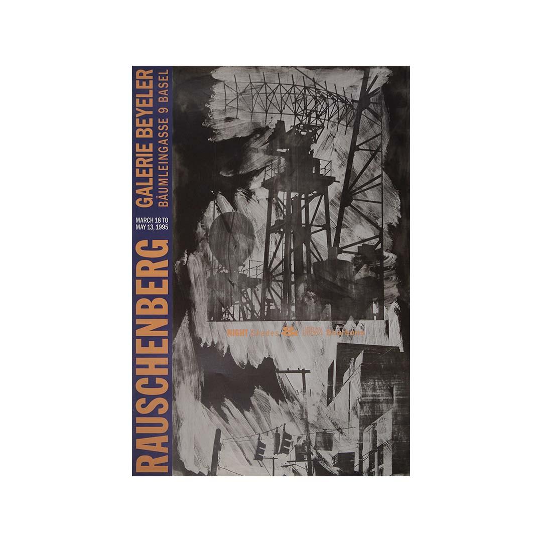1995 exhibition of Robert Rauschenberg's 