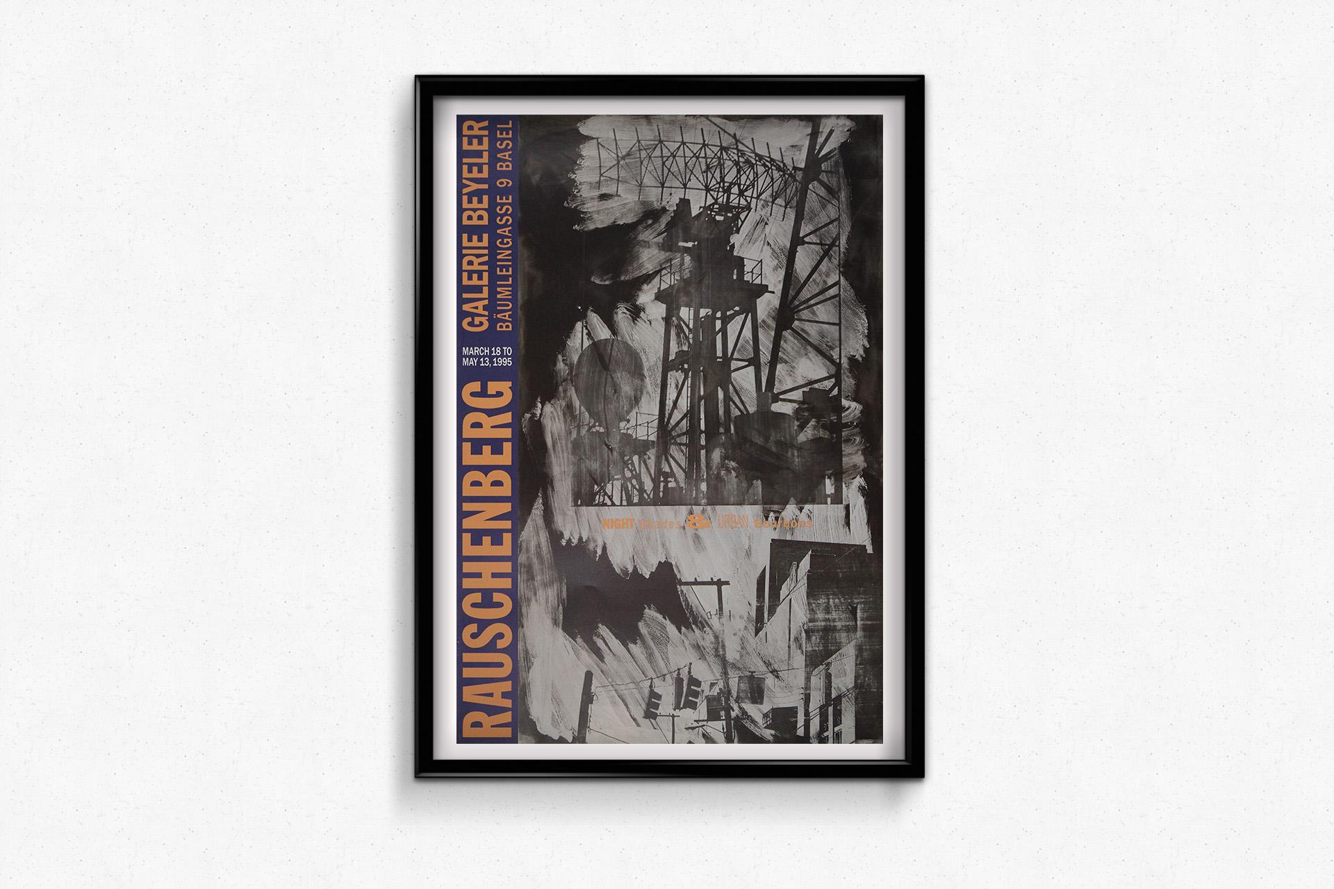1995 exhibition of Robert Rauschenberg's 