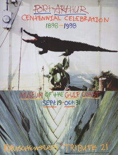 1998 Robert Rauschenberg 'Centennial Celebration' Neutral Offset Lithograph