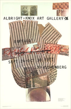 After Robert Rauschenberg-Albright-Knox Art Gallery-Poster-1976-Pop Art