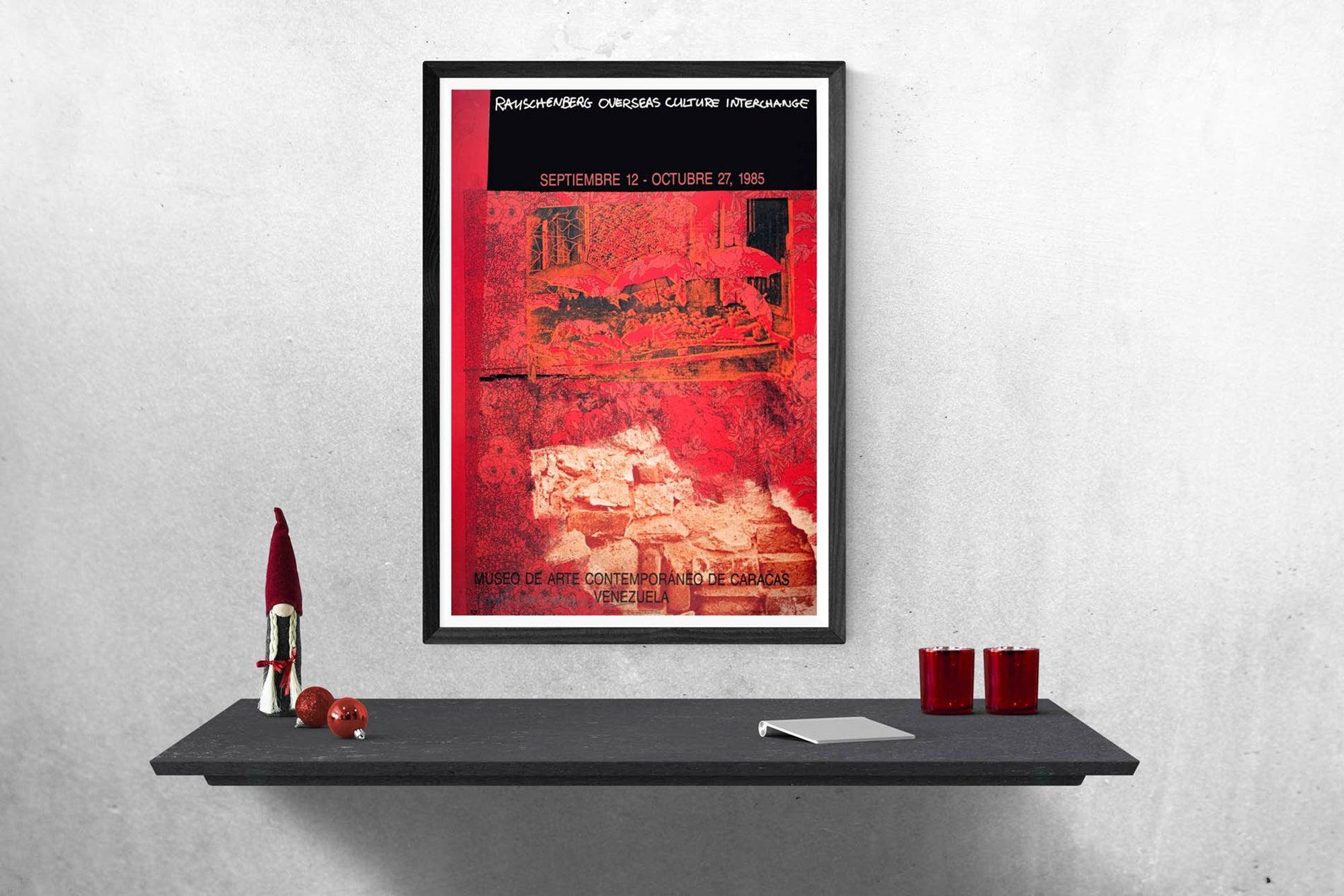 After Robert Rauschenberg-ROCI: Venezuela-hand signed For Sale 1