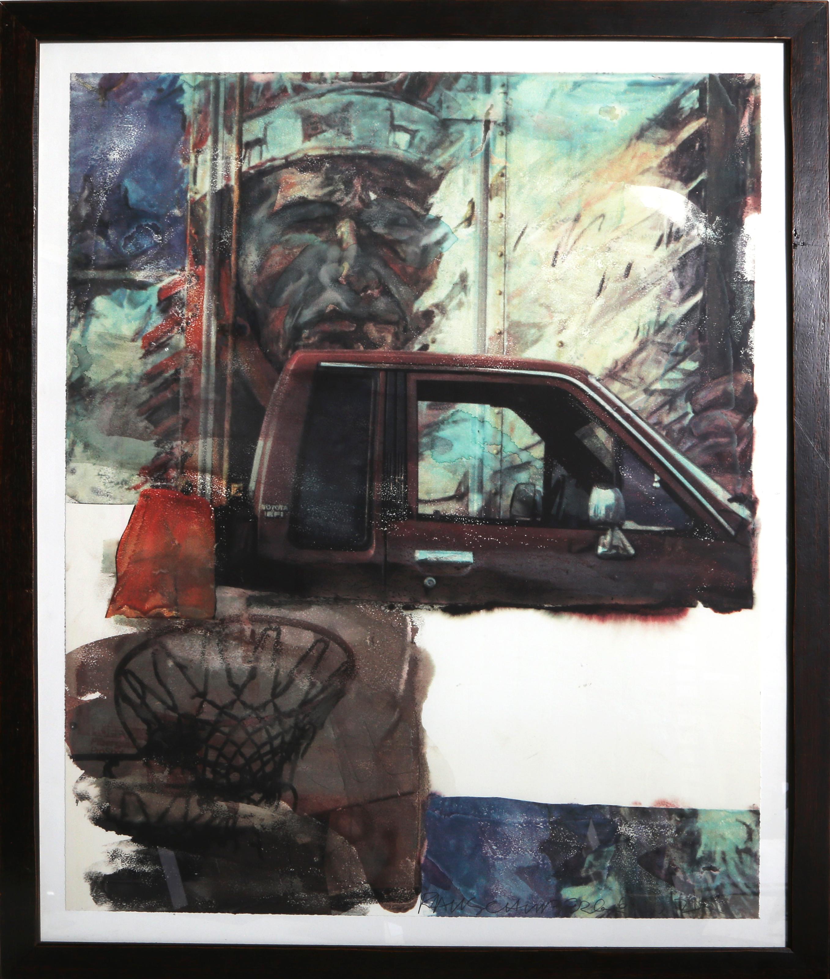 « American Indian », estampe Pop Art de Robert Rauschenberg