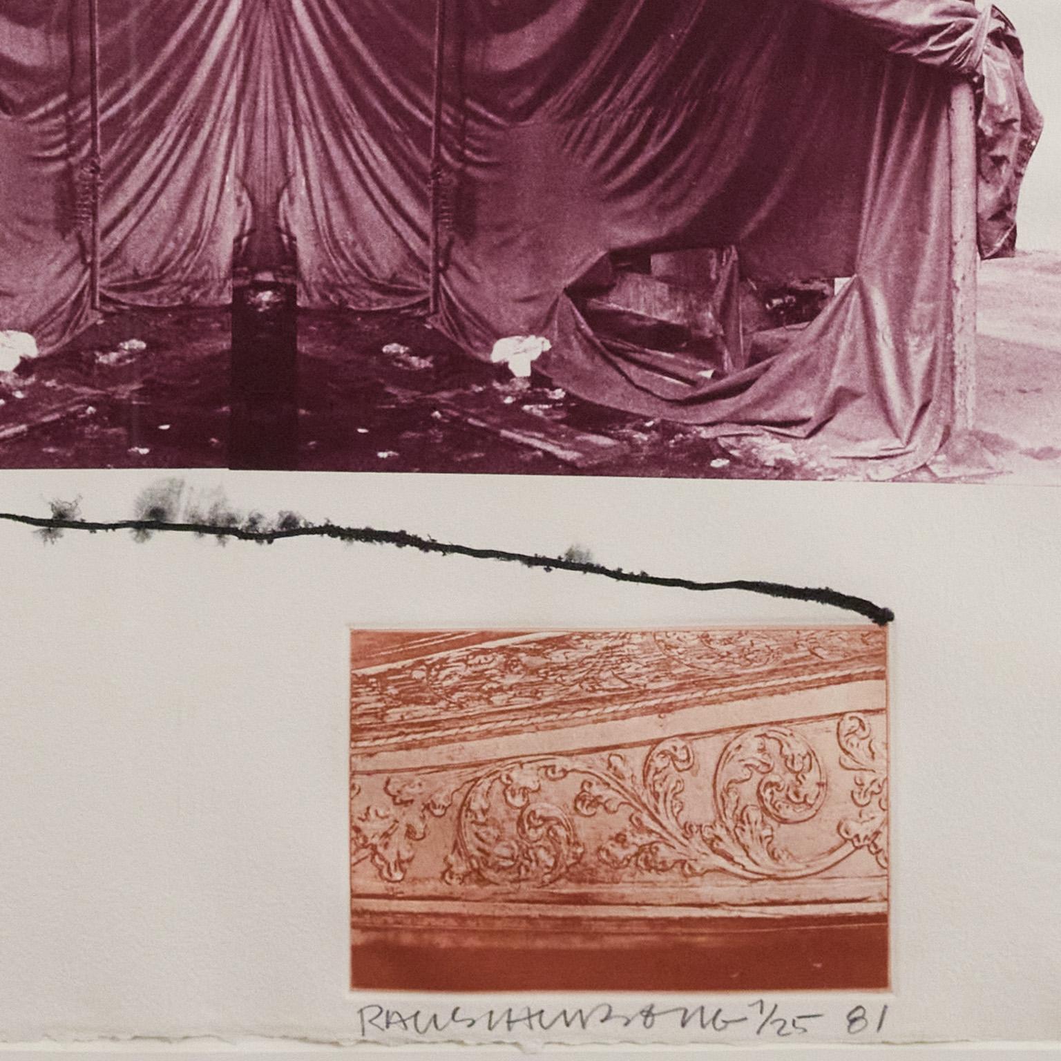 Aquafix - Print by Robert Rauschenberg